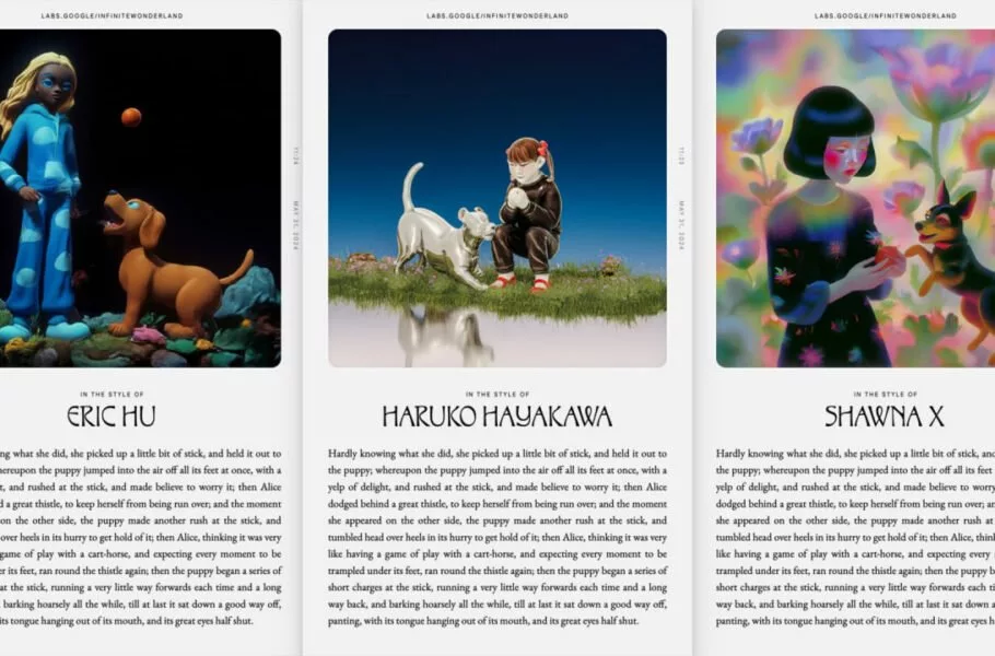 ابزار جدید گوگل تکامل هوش مصنوعی در تصویرسازی را نشان میدهد