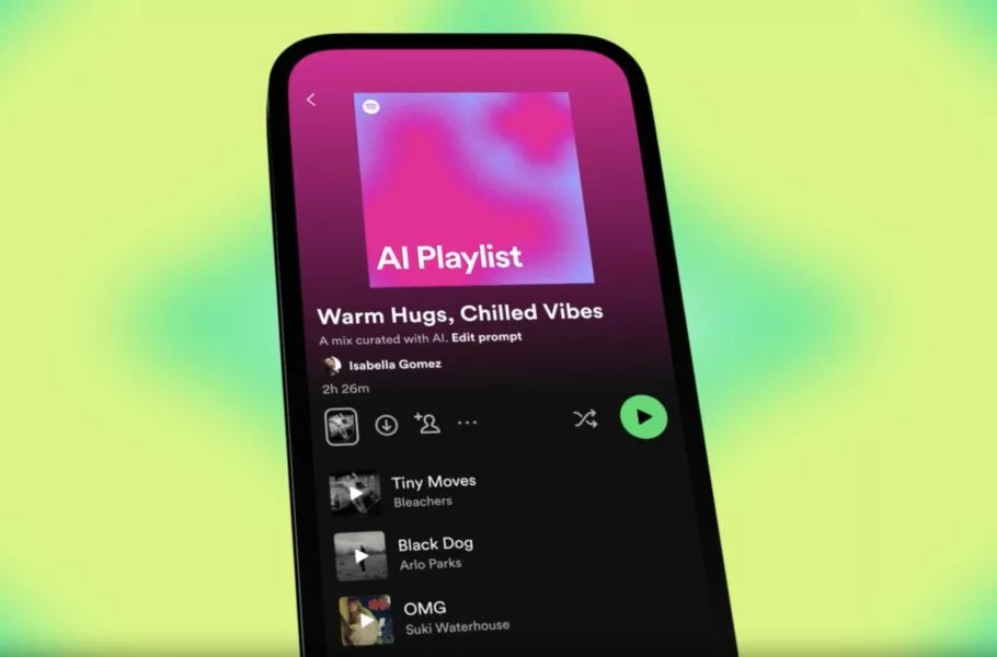 اسپاتیفای قابلیت ساخت پلی‌لیست با هوش مصنوعی را در کشورهای بیشتری عرضه کرد