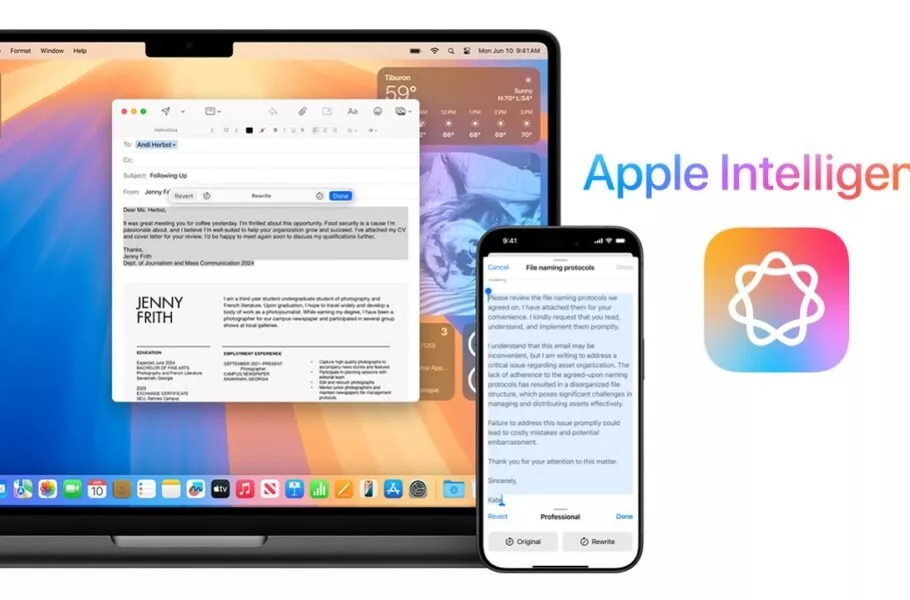 اپل اینتلیجنس ظاهراً قوی‌تر از Galaxy AI است؛ بازنویسی متن 2 هزار کلمه‌ای در 2 دقیقه