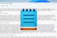 اپلیکیشن Notepad ویندوز حالا می‌تواند با هوش مصنوعی متن بنویسد