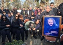 جای خالی مهران مدیری و مسعود کیمیایی در خاکسپاری سعید پیردوست!