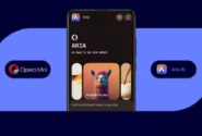 دستیار هوش مصنوعی Aria به مرورگر سبک Opera Mini اضافه شد
