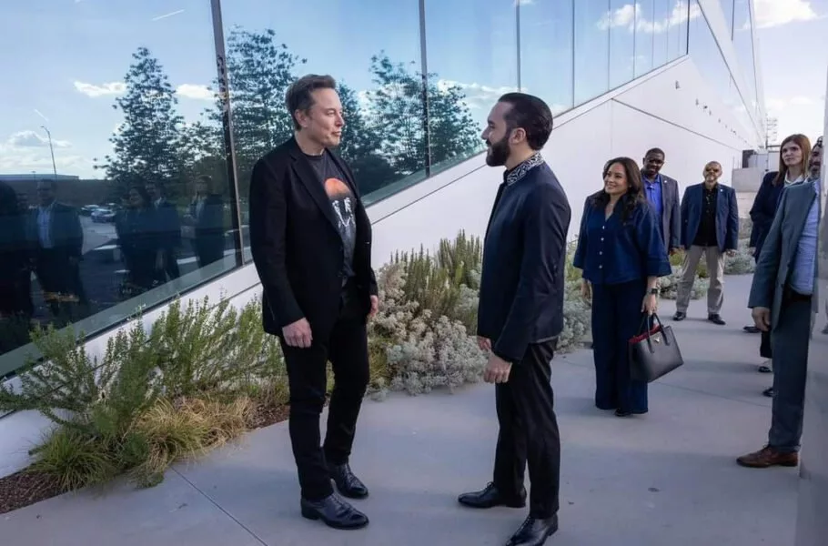 دیدار «ایلان ماسک» با رئیس جمهور السالوادور برای گفتگو درباره هوش مصنوعی و آینده بشریت