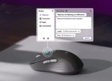 لاجیتک از ماوس جدید مجهز به دکمه هوش مصنوعی رونمایی کرد