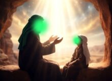 پیوند وجودی امیرالمؤمنین(ع) با حق: از شنیدن ناله شیطان تا رؤیت نور وحی