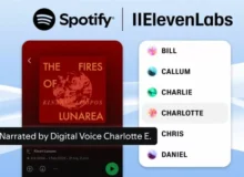 کتاب‌های صوتی ساخته‌شده با هوش مصنوعی ElevenLabs به اسپاتیفای خواهد آمد