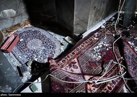 گزارش تخریب مساجد: قرآن‌ها را در مقبرة الشهدای مسجد قدس به آتش کشیدند