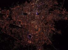 تهیه نقشه ساختمان‌های شمال تهران با استفاده از تصاویر ماهواره خیام