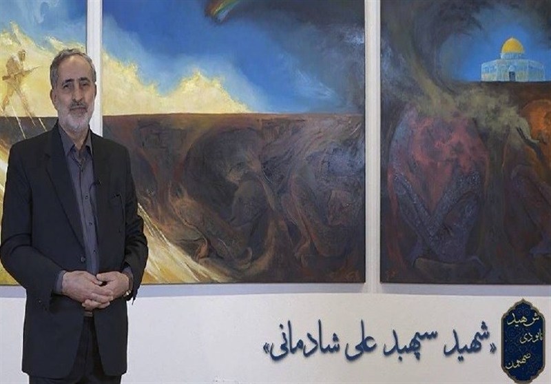 نگاهی به معنویت شهید شادمانی در آیینه‌ی هنر عبدالحمید قدیریان + فیلم