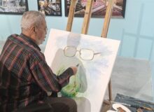 المان‌های طوبی، ماهی و عینک در نقاشی رهبر شهید