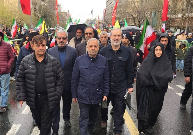 حضور وزیر آموزش وپرورش در راهپیمایی روز قدس