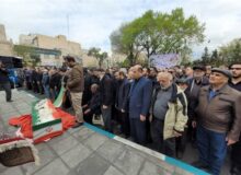 مادر شهیدان افراسیابی به دیدار 5 فرزند شهیدش رسید