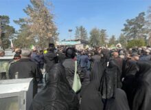 مراسم خاکسپاری امیر عزیز نصیرزاده برگزار شد