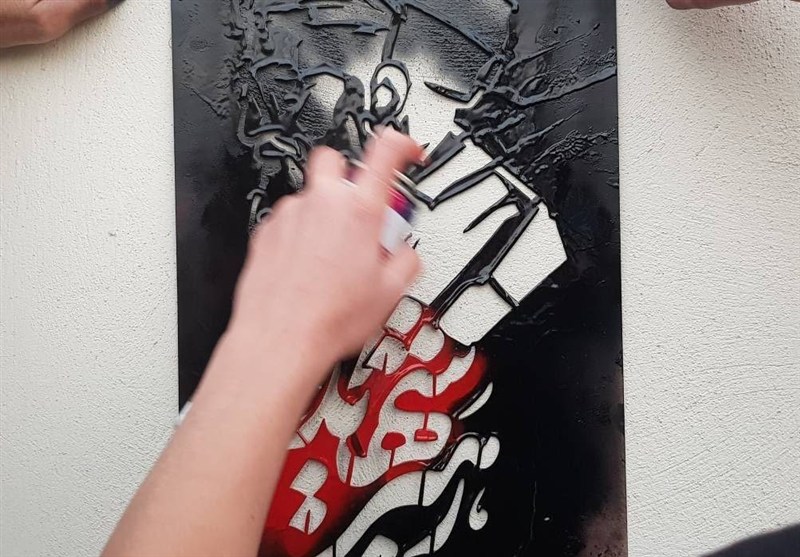 هنر در خط مقدم / خلق هزار اثر در رویداد “رهبر شهید”