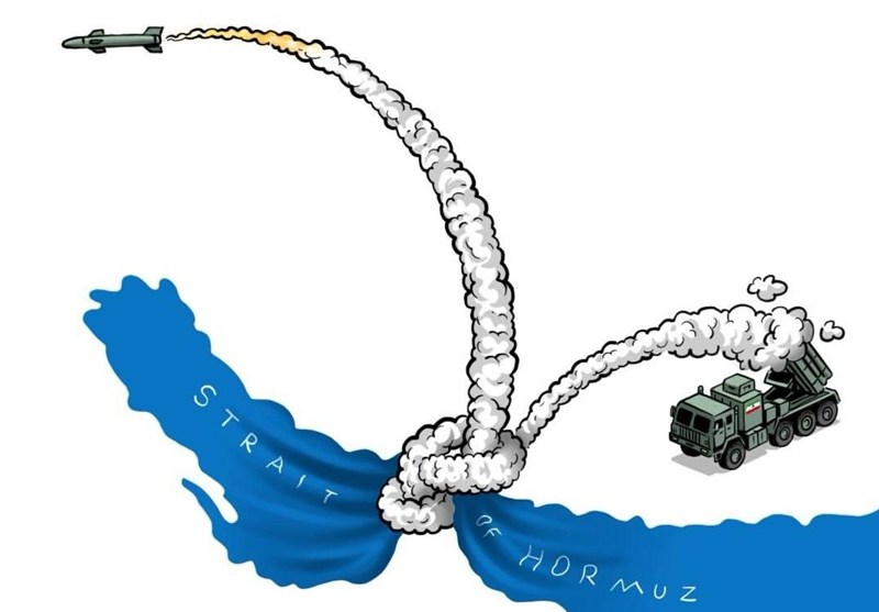 کاریکاتوریست مشهور اردنی: ایرانی‌ها تنگه هرمز رو گره زدن!