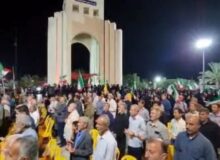اجتماع باشکوه مردم انقلابی آبدان