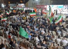 اجتماع باشکوه مردمی در  گناوه