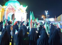 اجتماع شبانه مردمی در گناوه