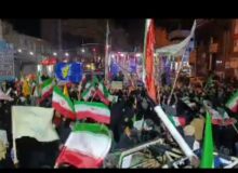 اجتماع مردم شهر قروه در حمایت از وطن