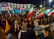 اجتماع پرشور ساوجی‌ها در پنجاه و هشتمین شب بیعت با رهبر معظم انقلاب