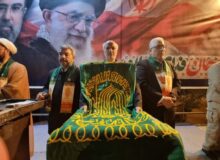 استقبال مردم ایرانشهر از کاروان خدام رضوی