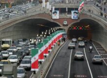 انسداد شبانه هر دو باند تونل توحید به‌مدت ۵ ساعت