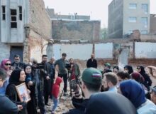 بازدید خبرنگاران خارجی از محله قره‌باغی تبریز