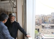 بازدید وزیر آموزش‌وپرورش از ساختمان آسیب‌دیده شهید باهنر