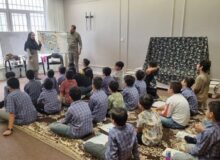 برنامه‌های هفته زمین پاک در گناوه اجرا شد