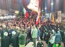 تجمع مردم اقبالیه در پنجاه و چهارمین شب حماسه 