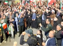 تجمع مردمی خوی در موج پنجاه و ششم به عطر رضوی معطر شد