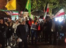 تداوم حضور حماسی مردم محلات زیر بارش باران در پنجاه و یکمین قرار عاشقی