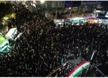 تصاویر هوایی از تجمع حماسی در ارومیه