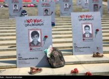 جنایت آمریکا در میناب صدای شاعر آمریکایی را درآورد