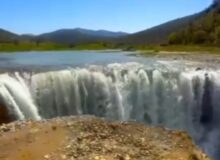 حجم آب در دشت بیلو ۱۵ کیلومتری مریوان