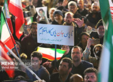 حضور پرشور زنجانی‌ها  در پنجاه و هفتمین شب دفاع از حریم وطن