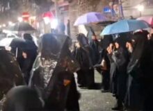 حضور پرشور مردم ساوه در شب پنجاه و یکم بیعت با رهبر معظم