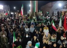 حماسه باشکوه مردم شهر بم در شب پنجاه و سوم