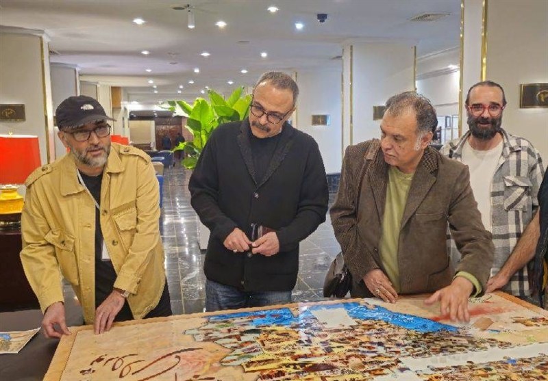 دیدار صمیمانه هنرمندان با کودکان آسیب دیده از جنگ