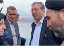 رئیس سازمان محیط زیست وضعیت دریاچه ارومیه را بررسی کرد