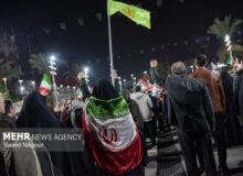 رونمایی از نماهنگ نفسم ایران در تجمع شبانه رشت