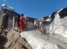 ریزش ساختمان متروکه در میدان جوانشیر کرمانشاه یک مصدوم برجا گذاشت