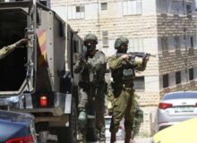 زخمی شدن دو فلسطینی و اسیر شدن یک نفر در جنوب کرانه باختری