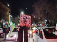 سلام خاص شهروند همدانی از خیابان‌ها به شهدای وطن