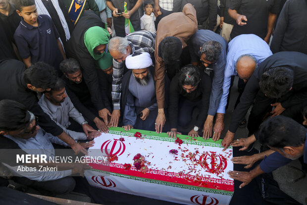 شهید جنگ رمضان امشب در بندرعباس تشییع می‌شود