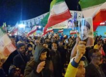 شکوه حضور ساوجی‌ها در پنجاه و پنجمین شب بیعت با رهبر معظم انقلاب