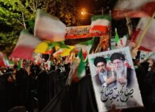 طنین نوای «حیدر حیدر» مردم محلات در بیعت با رهبر انقلاب