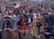 مراسم چهلم رهبر شهید امام خامنه‌ای در پاراچنار پاکستان+ فیلم
