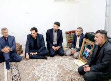 مسئولان وزارت جهاد کشاورزی با خانواده شهیدان «سفیدپری» دیدار کردند