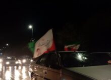 میدان‌داری خودرویی مردم فراهان در پنجاه و یکمین شب حماسه